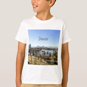 Denver City and Mountains Colorado T-Shirt