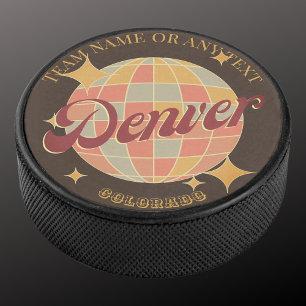 Denver City Colorado ice hockey Puck