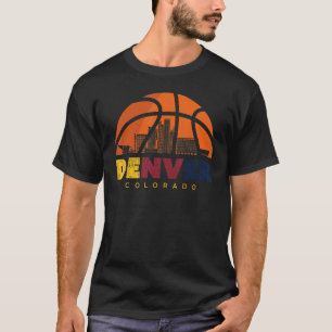 Denver City Colorado Retro Style Vintage 70s 80s T-Shirt
