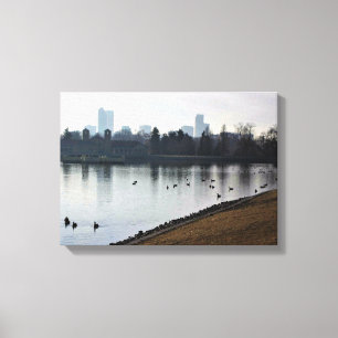 Denver City Park, Denver, Colorado Canvas Print