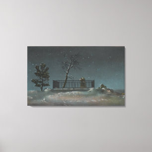 Denver, CO - View of Buffalo Bill's Grave Canvas Print