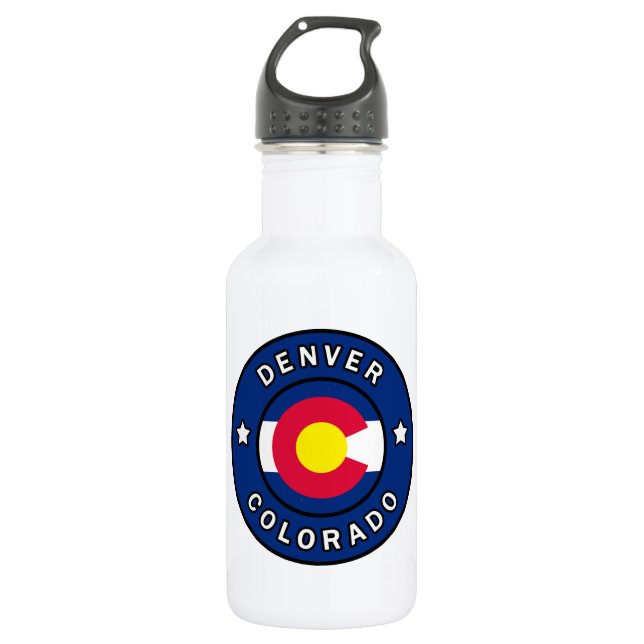 Denver Colorado 532 Ml Water Bottle (Front)
