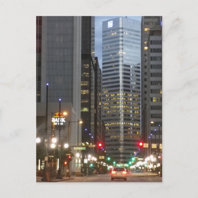Denver, Colorado - A Mile High City Postcard (Front)