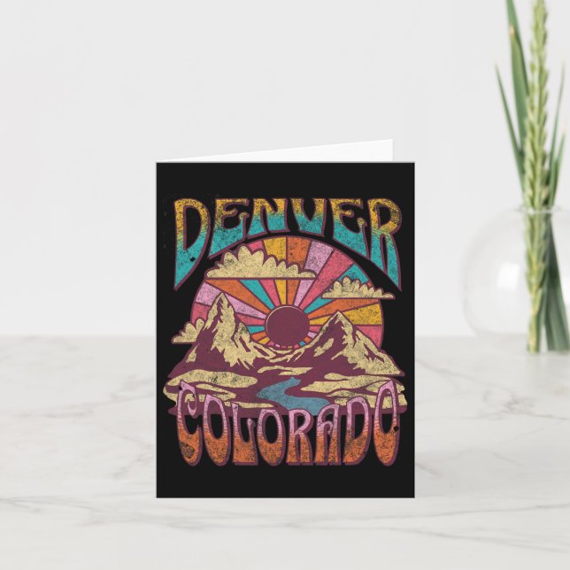 Denver Colorado  Card (Front)