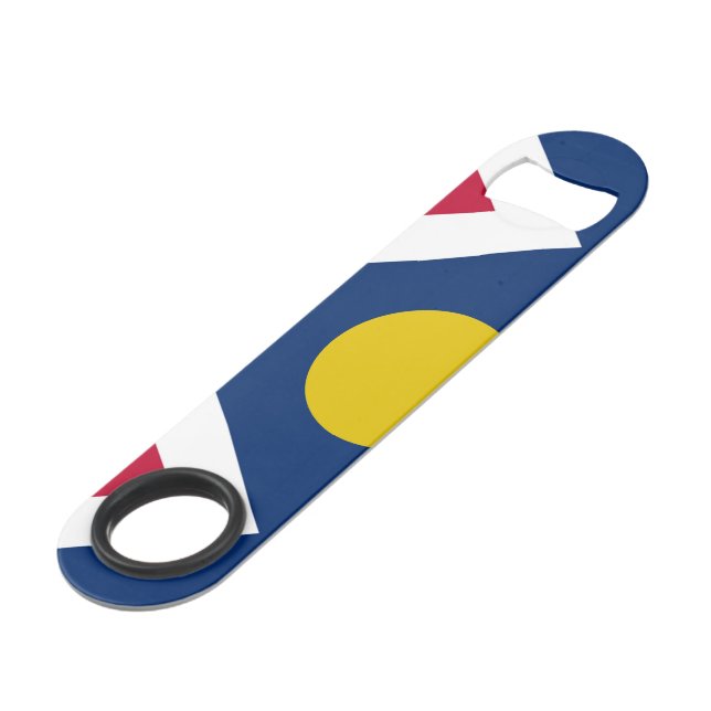 Denver (Colorado) City flag (Front Angled)