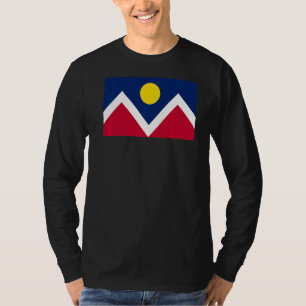 Denver Colorado City Flag History Heritage Travel T-Shirt