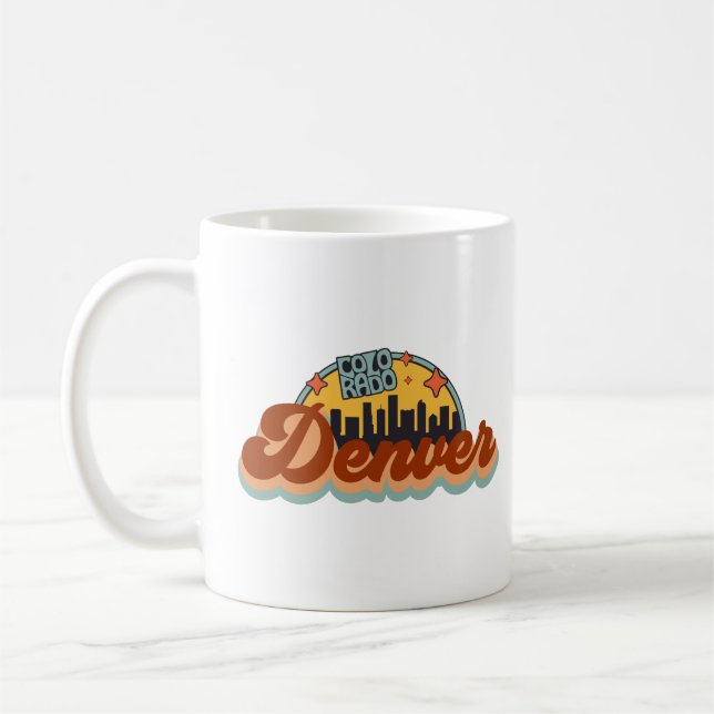 Denver, Colorado Coffee Mug (Left)