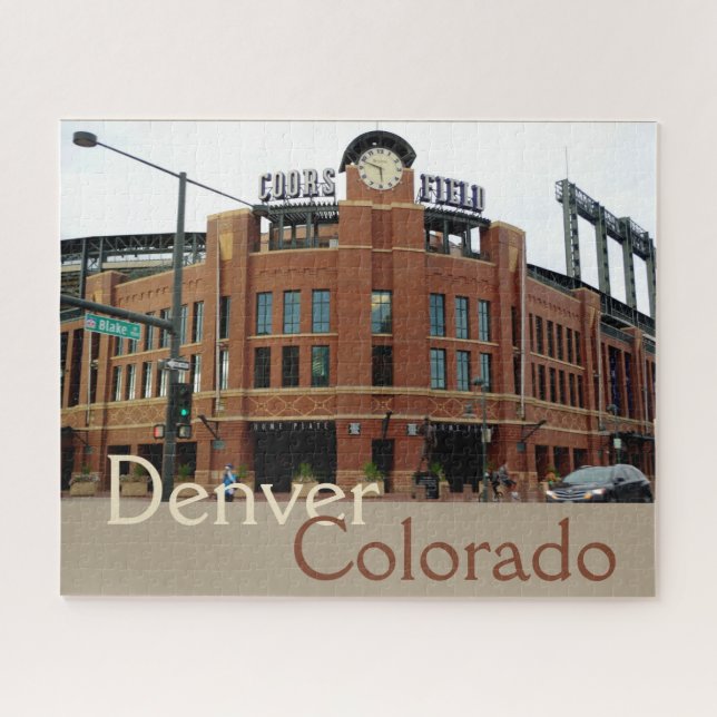 Denver, Colorado, Coors Field Jigsaw Puzzle (Horizontal)