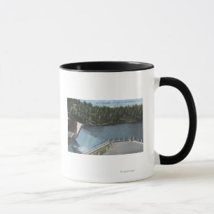 Denver, Colorado - Dam at Evergreen Lake View Mug