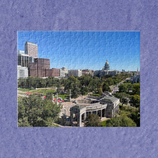 Denver Colorado Downtown Landscape Jigsaw Puzzle