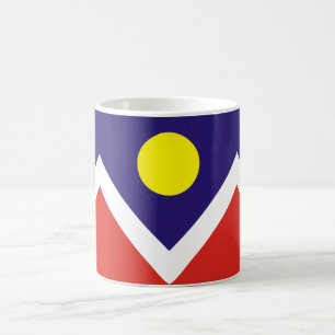 Denver, Colorado Flag Coffee Mug