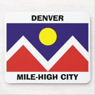 Denver, Colorado Flag Mouse Mat