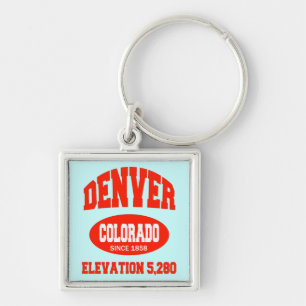 Denver Colorado Key Ring