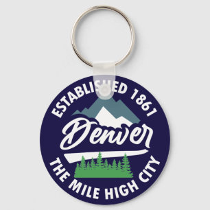 Denver,Colorado Key Ring