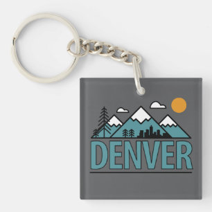 Denver Colorado Key Ring
