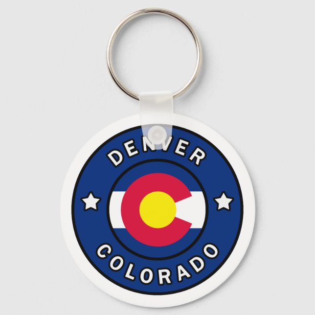 Denver Colorado Key Ring (Front)