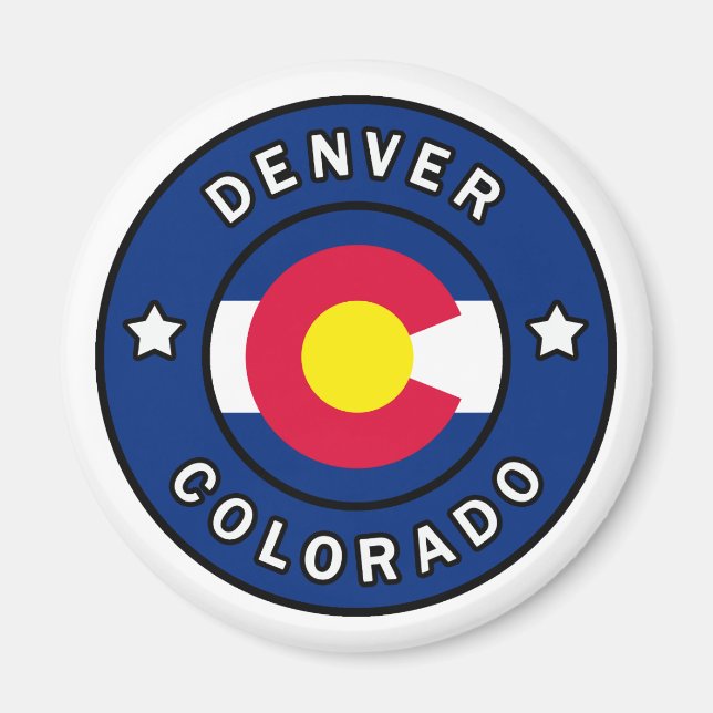 Denver Colorado Magnet (Front)