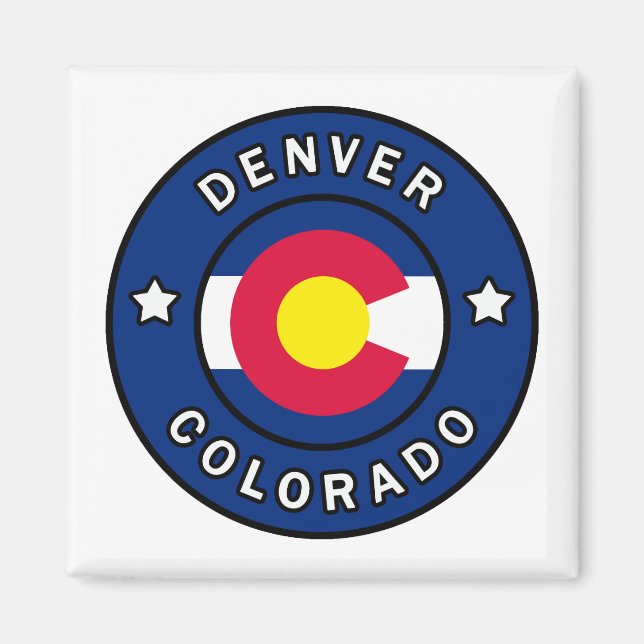 Denver Colorado Magnet (Front)
