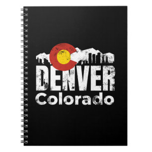 Denver Colorado Mountains Notebook