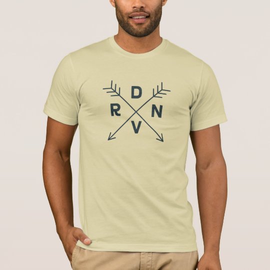 Denver, Colorado Navy Blue Cross Arrow Shirt