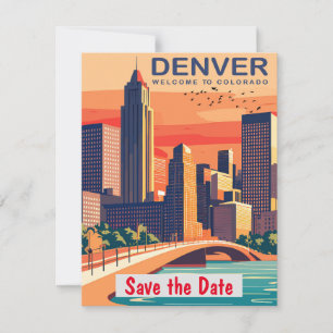 Denver, Colorado Save The Date