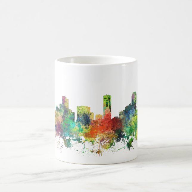 DENVER, COLORADO SKYLINE SP COFFEE MUG (Center)