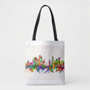 Denver Colorado Skyline Tote Bag