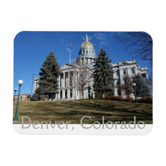 Denver, Colorado, State Capitol Building Magnet