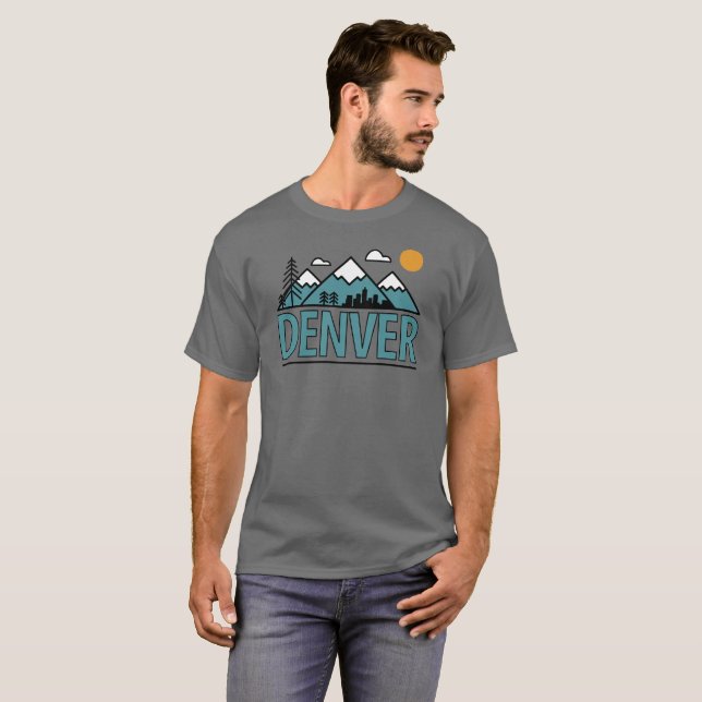 Denver Colorado T-Shirt (Front Full)