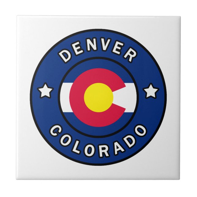 Denver Colorado Tile (Front)