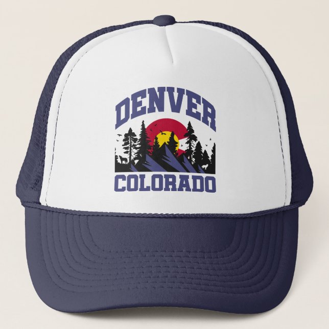 Denver,Colorado Trucker Hat (Front)