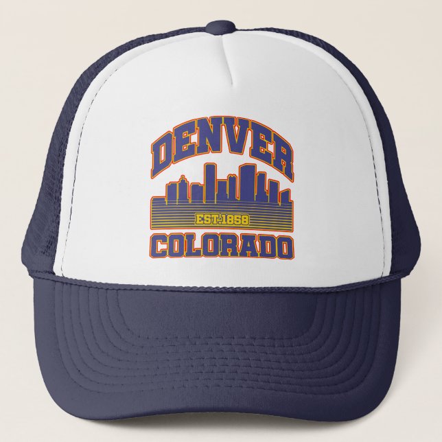 Denver,Colorado Trucker Hat (Front)