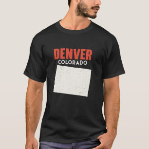 Denver Colorado USA State America Travel Coloradoa T-Shirt