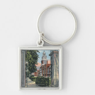 Denver, Colorado - Vista of East High School Key Ring
