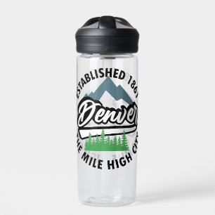 Denver,Colorado Water Bottle