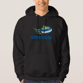 Denver Curling Men's Dark Hoodie