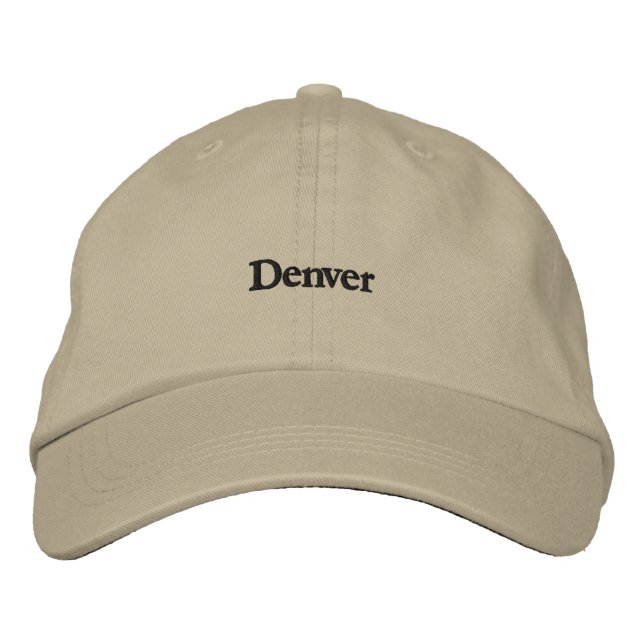 Denver — Embroidered Hat (Front)