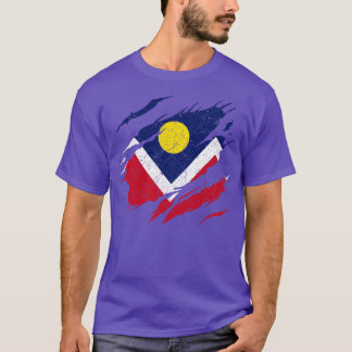 Denver Flag 4 T-Shirt