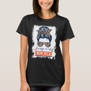 Denver Football Fan Women Classy Until Kickoff Mes T-Shirt