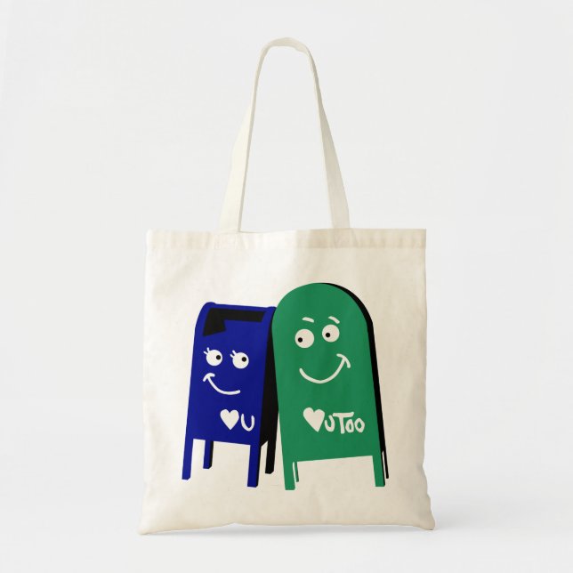 denver i love you mailboxes tote bag (Front)