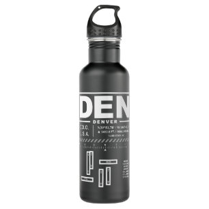 Denver International Airport DEN 710 Ml Water Bottle