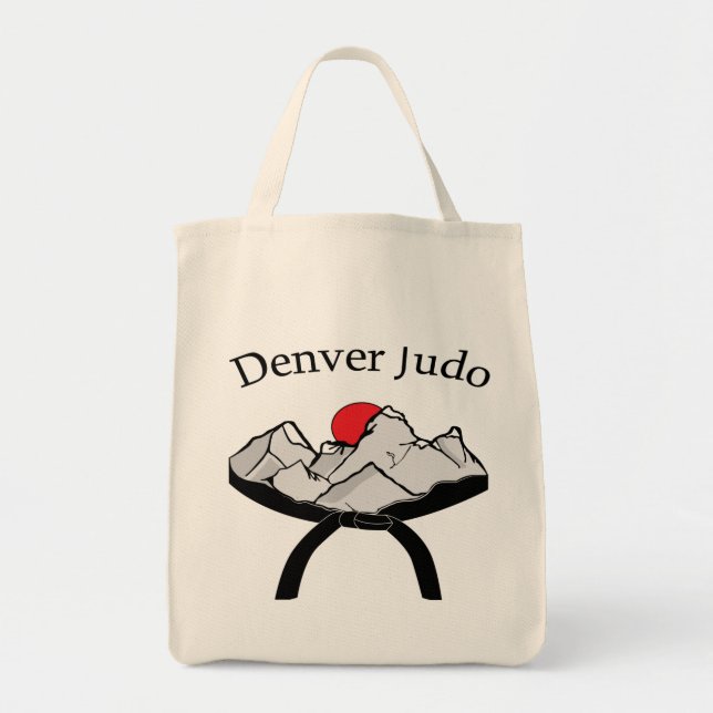 Denver Judo Canvas Tote Bag (Front)