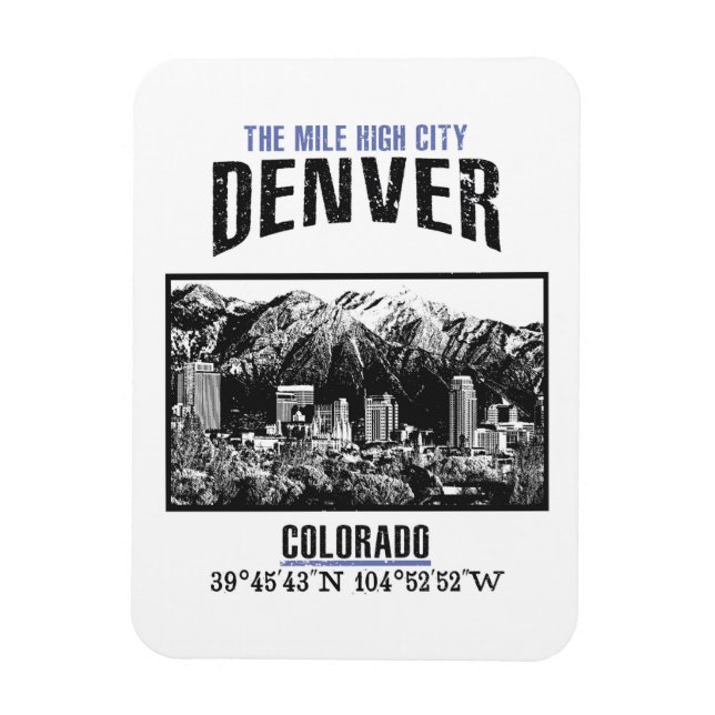 Denver Magnet (Vertical)
