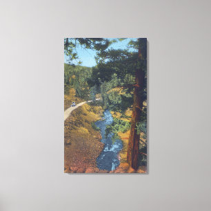 Denver Mountain Park, CO - Bear Creek Canyon Canvas Print