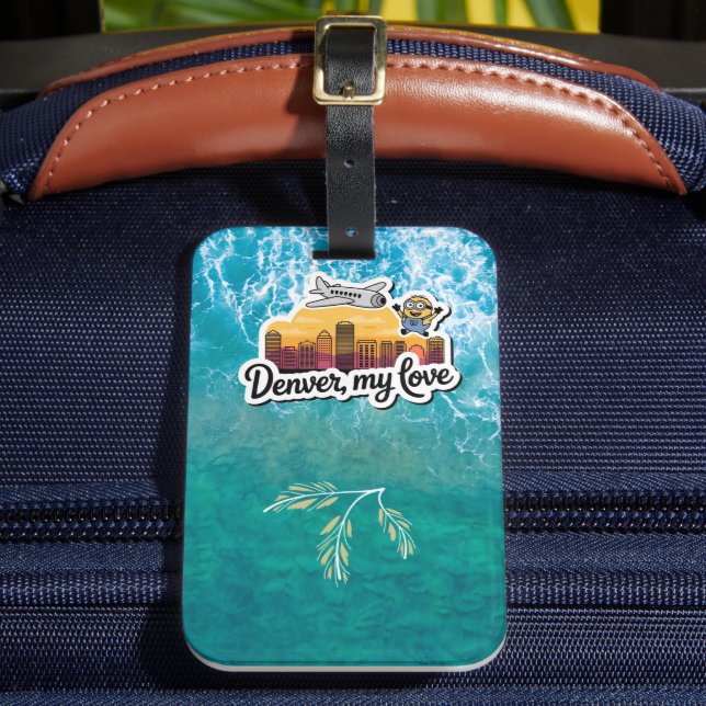 Denver My Love: Smart Luggage Alarm Tag (Front Insitu 2)