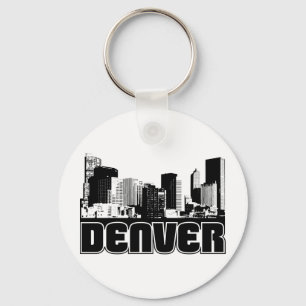 Denver Skyline Key Ring