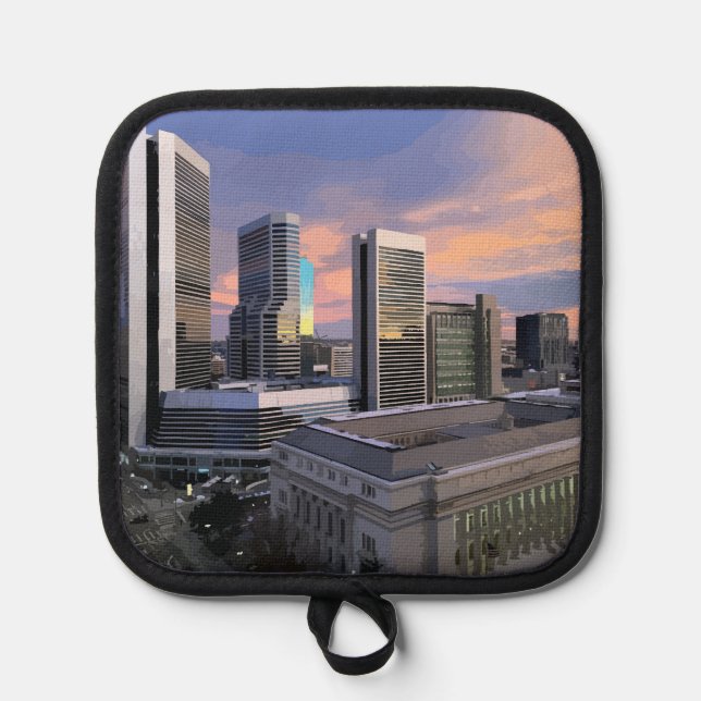 Denver Skyline Pot Holder (Front)