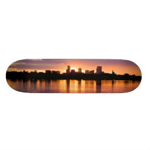 Denver Skyline Skateboard Deck
