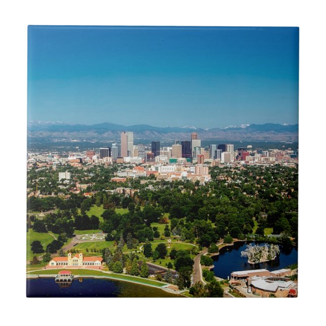 Denver Skyline Tile (Front)