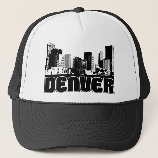 Denver Skyline Trucker Hat (Front)
